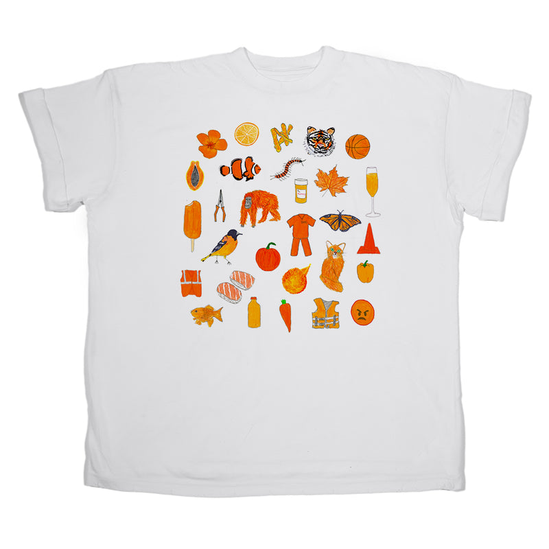 Orange Women's Boyfriend Tee