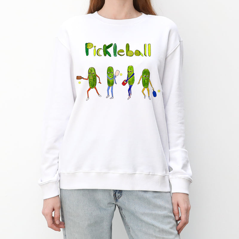 Pickleball Women's Crewneck Sweatshirt