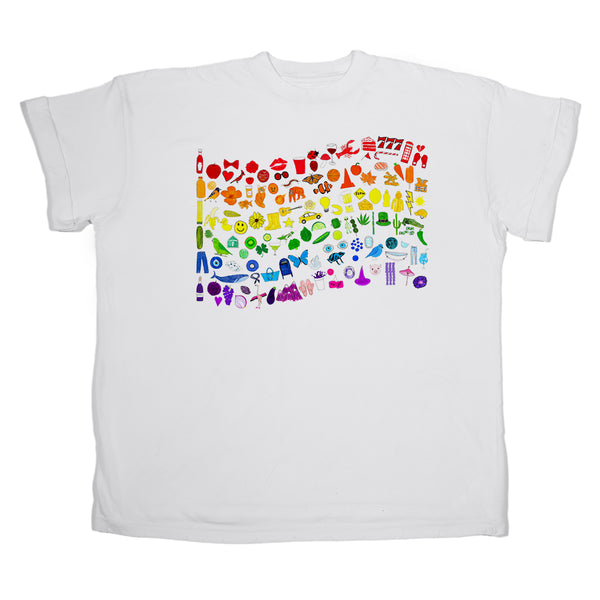 Pride Flag Women's Boyfriend Tee