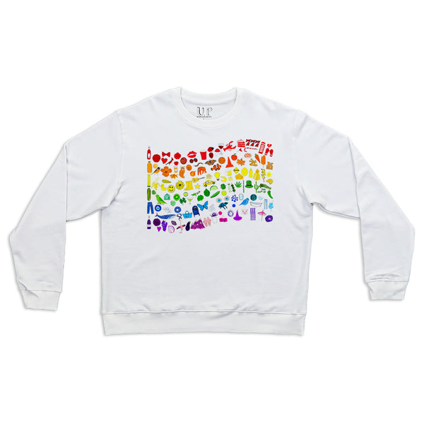 Pride Flag Men's Crewneck Sweatshirt