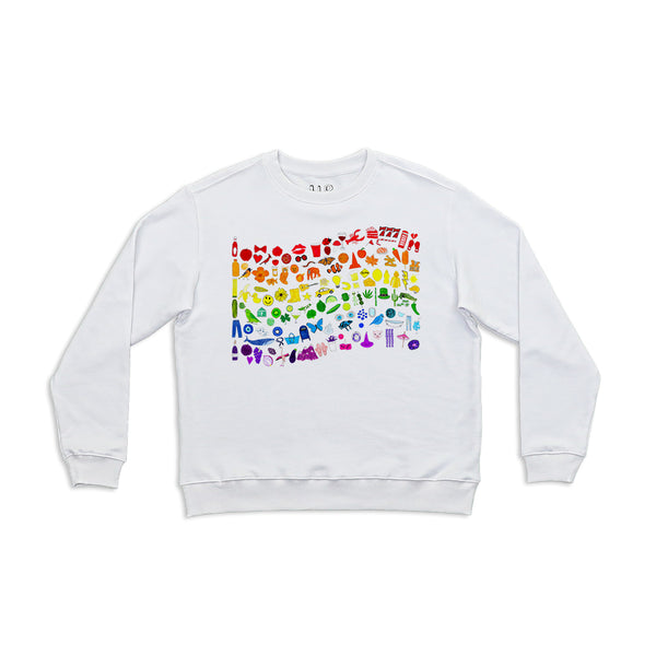 Pride Flag Women's Crewneck Sweatshirt