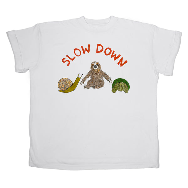 Slow Down Women's Boyfriend Tee