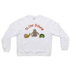 Slow Down Men's Crewneck Sweatshirt