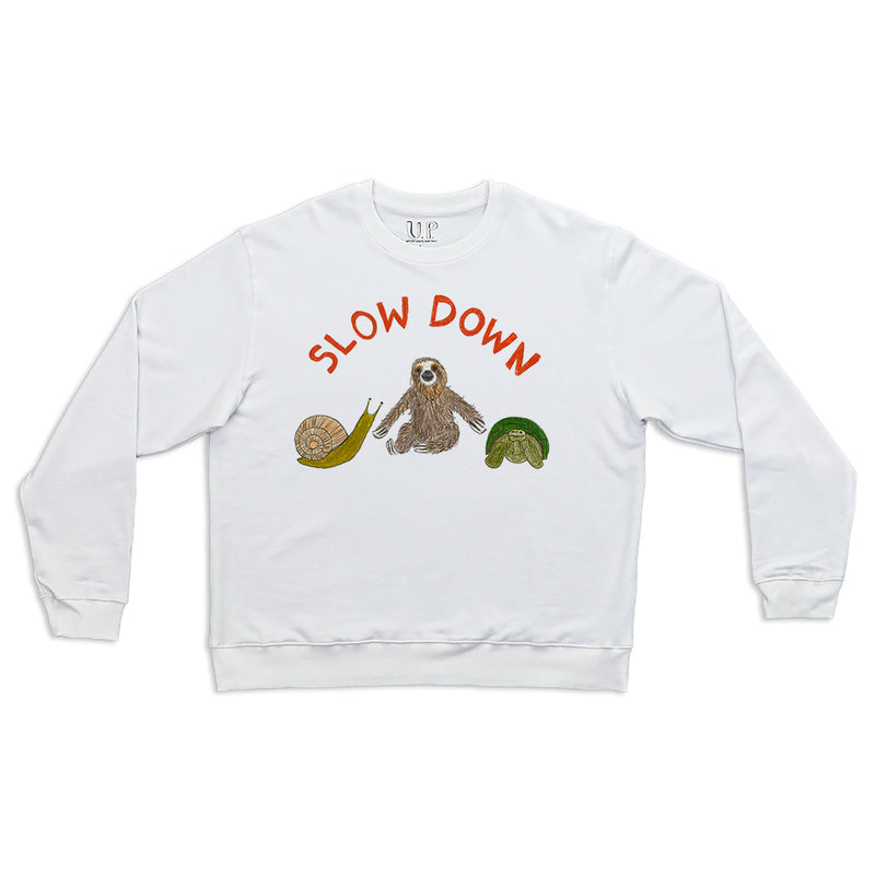 Slow Down Men's Crewneck Sweatshirt