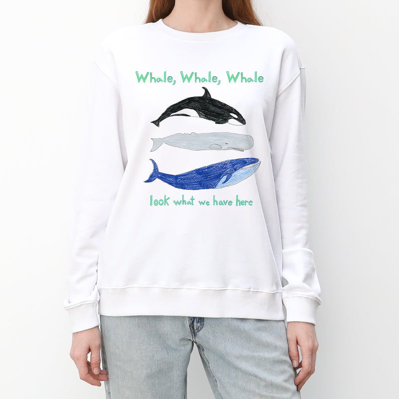 Whale Whale Whale Women's Crewneck Sweatshirt