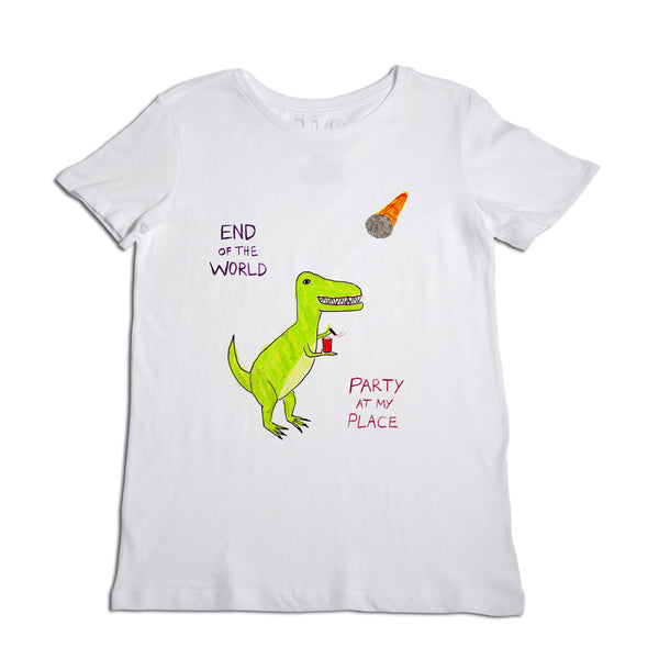 End of the World Dino Women's T-Shirt