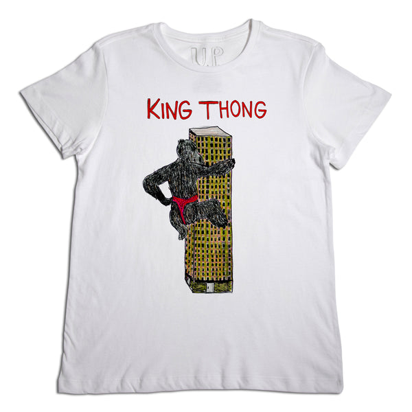King Thong Men's White T-Shirt