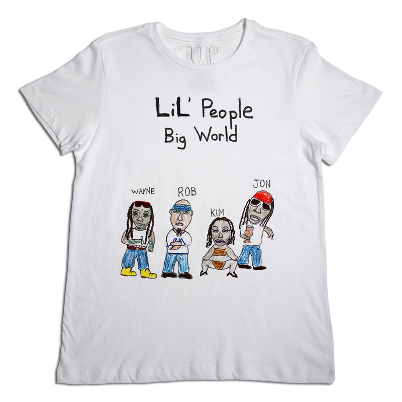 Lil' People Big World Men's T-Shirt