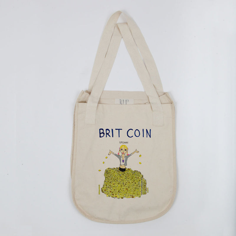 Brit Coin Tote Bag
