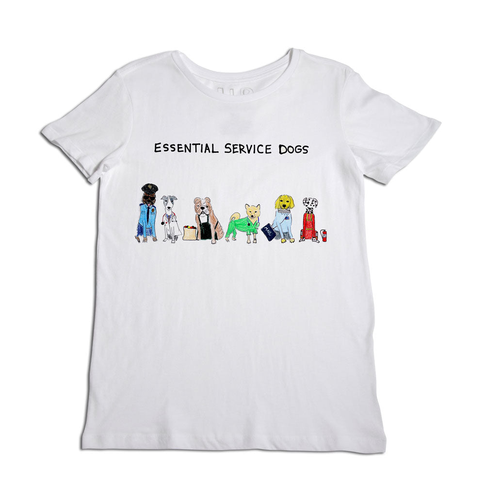 Service dog outlet shirt