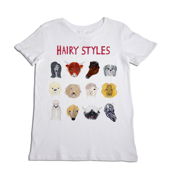 Hairy Styles Animals Women's T-Shirt