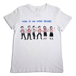 Woke up and chose silence Men's T-shirt